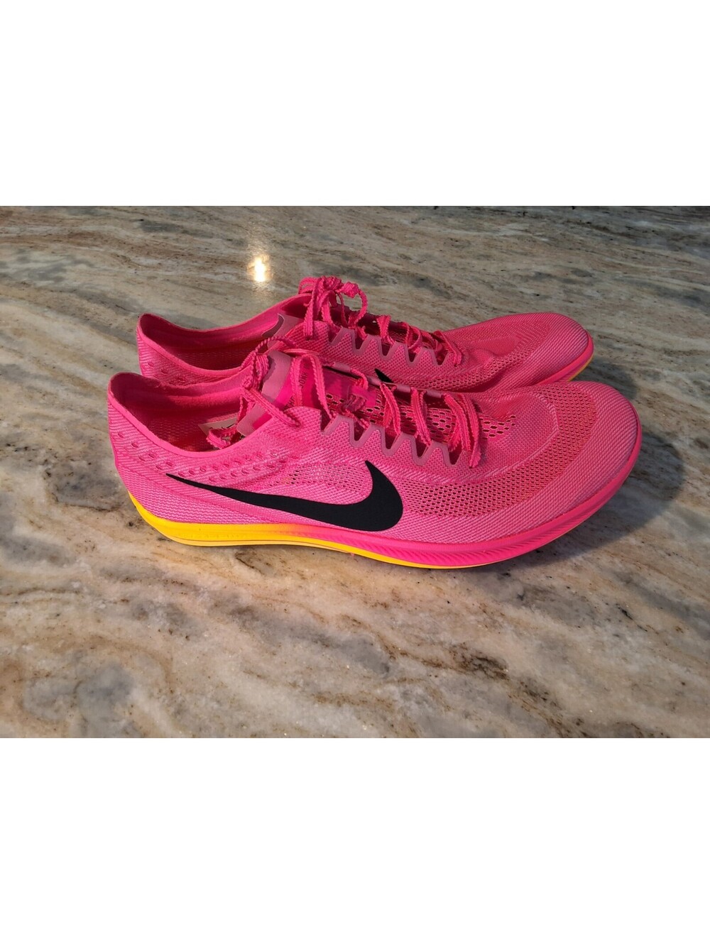 Nike ZoomX DragonFly Track & Field No Spikes Men's Sz 14 Pink CV0400-600